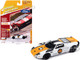 2005 Ford GT #4 White with Orange and Black Stripes Classic Gold Collection 2023 Release 2 Limited Edition to 3004 pieces Worldwide 1/64 Diecast Model Car Johnny Lightning JLCG032-JLSP357B