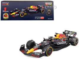Red Bull Racing RB18 #1 Max Verstappen Oracle Winner Formula One F1 Abu Dhabi GP Drivers Champion 2022 1/24 Diecast Model Car Bburago 28026MV