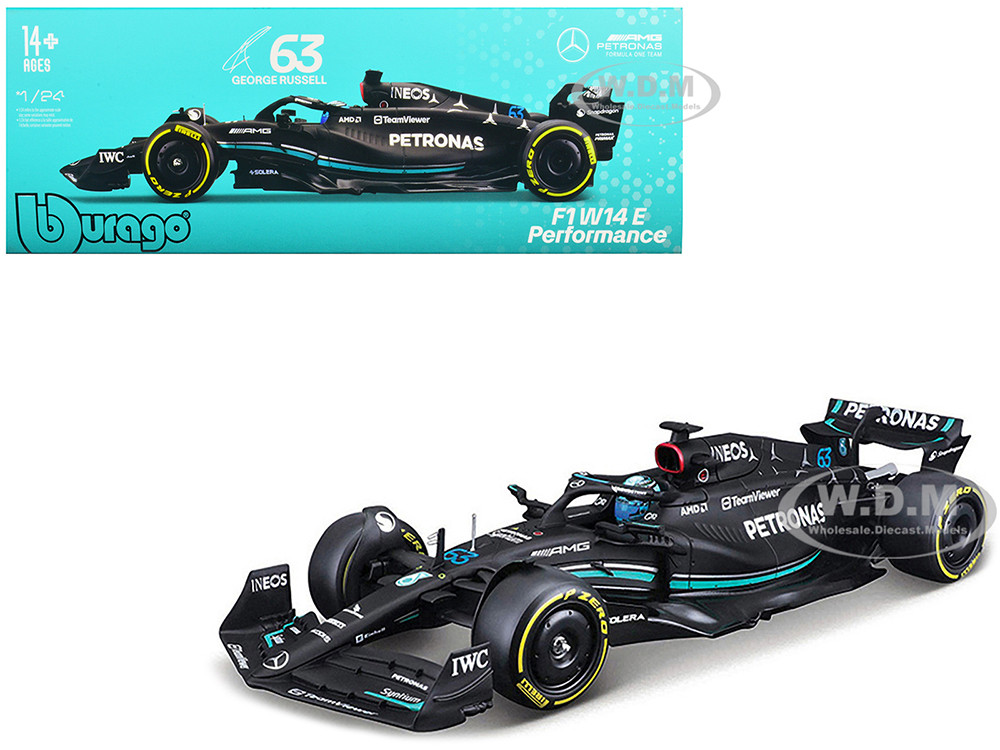 ミニカー Mercedes GP Petronas Mercedes F1 W09 Lewis Hamilton Brazil GP 2018 World Champion