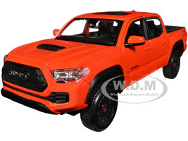 2023 Toyota Tacoma TRD PRO Pickup Truck Solar Octane Orange with Sunroof Special Edition Series 1/27 Diecast Model Car Maisto 32910OR