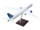 Boeing 787 10 Commercial Aircraft with Flaps Down United Airlines White with Blue Tail Gemini 200 Series 1/200 Diecast Model Airplane GeminiJets G2UAL1259F