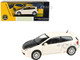 2001 Honda Civic Type R EP3 White with Carbon Hood 1/64 Diecast Model Car Paragon Models PA-55347