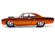 Dom s Plymouth Road Runner Orange Metallic with Matt Black Hood Fast & Furious Series 1/32 Diecast Model Car Jada 97128