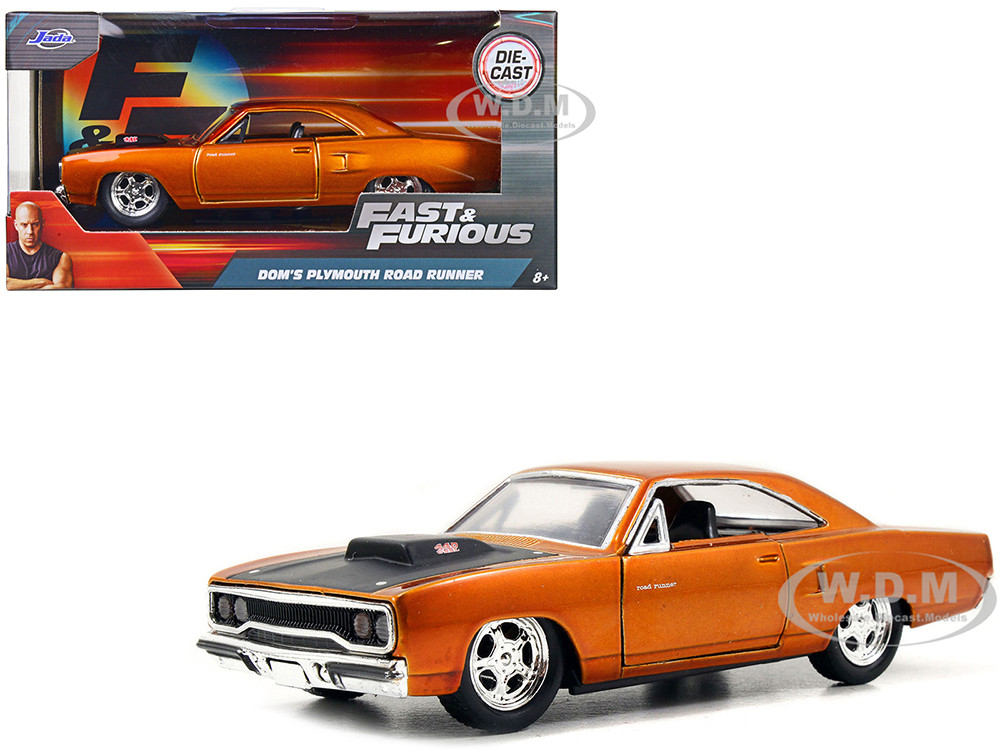 Dom s Plymouth Road Runner Orange Metallic with Matt Black