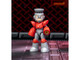 Fire Man 5 5 Moveable Figure with Accessories and Alternate Head and Hands Mega Man 1987 Video Game Model Jada 34222