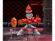 Fire Man 5 5 Moveable Figure with Accessories and Alternate Head and Hands Mega Man 1987 Video Game Model Jada 34222