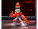 Fire Man 5 5 Moveable Figure with Accessories and Alternate Head and Hands Mega Man 1987 Video Game model Jada 34222