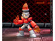 Fire Man 5 5 Moveable Figure with Accessories and Alternate Head and Hands Mega Man 1987 Video Game Model Jada 34222