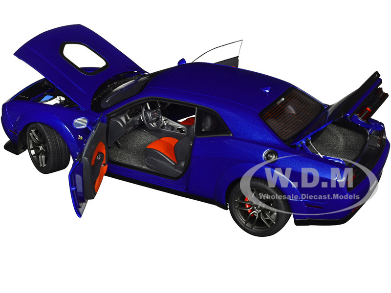 2022 DODGE CHALLENGER R/T SCAT PACK WIDEBODY INDIGO BLUE 1