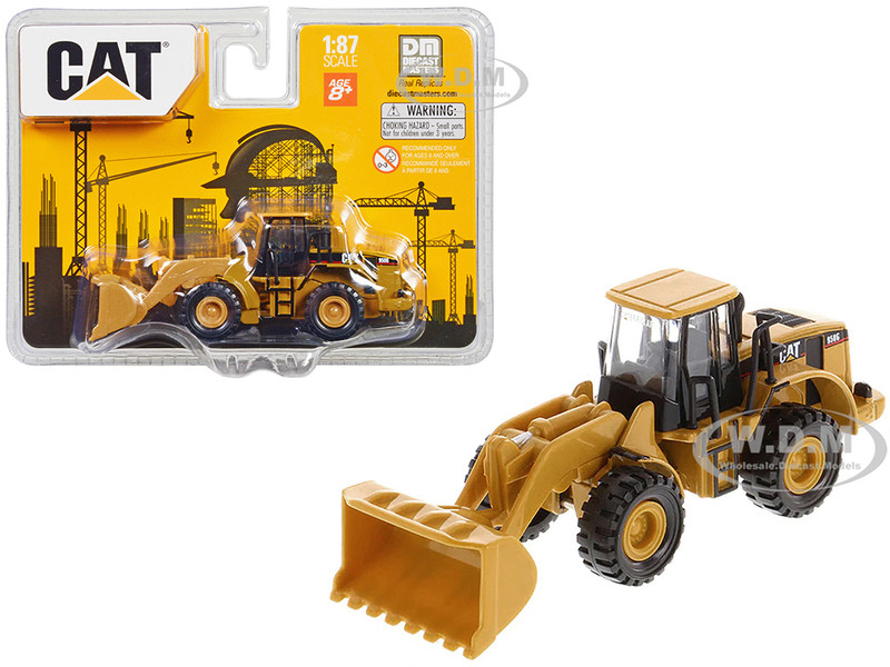 CAT Caterpillar D5M Track-Type Tractor Yellow 1/87 HO Diecast Model Diecast Masters 84401