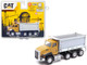CAT Caterpillar CT660 Dump Truck Yellow and Gray 1/64 Diecast Model Diecast Masters 84643CS