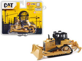 CAT Caterpillar D6R Track Type Tractor Yellow and Black 1/64 Diecast Model Diecast Masters 84645CS