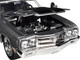 1970 Chevrolet Chevelle SS Gray Metallic with Black Stripes Fast & Furious 2009 Movie Fast & Furious Series 1/24 Diecast Model Car Jada 34923