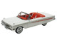 1961 Chevrolet Impala Convertible White with Red Interior Limited Edition to 240 pieces Worldwide 1/43 Model Car Goldvarg Collection GC-062A