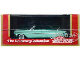 1961 Chevrolet Impala Convertible Light Green with Green Interior Limited Edition to 240 pieces Worldwide 1/43 Model Car Goldvarg Collection GC-062B