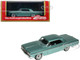 1964 Chevrolet Impala Azure Aqua Blue Metallic with Blue Interior Limited Edition to 200 pieces Worldwide 1/43 Model Car Goldvarg Collection GC-073B