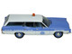 1970 Ford Galaxie Station Wagon Blue and White with Blue Interior Pan American Airlines Ground Crew Limited Edition to 180 pieces Worldwide 1/43 Model Car Goldvarg Collection GC-PAA-007