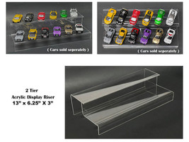 2 Tier Acrylic Stand Riser Mijo Exclusives for 1/64 Scale Models MJ13004