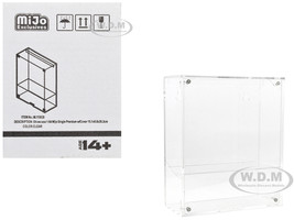 Showcase Premium Collector Single Display Case with Shelf Mijo Exclusives for 1/64 Scale Models MJ15020