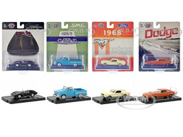 Auto Drivers Set of 4 pieces in Blister Packs Release 106 Limited Edition to 9600 pieces Worldwide 1/64 Diecast Model Cars M2 Machines 11228-106