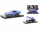 Auto Meets Set of 6 Cars IN DISPLAY CASES Release 74 Limited Edition 1/64 Diecast Model Cars M2 Machines 32600-74