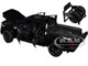 2023 Toyota Tundra TRD 4x4 Pickup Truck Black with Sunroof and Wheel Rack 1/24 Diecast Model Car H08555R-BK