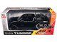 2023 Toyota Tundra TRD 4x4 Pickup Truck Black with Sunroof and Wheel Rack 1/24 Diecast Model Car H08555R-BK