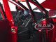 2023 Toyota Tundra TRD 4x4 Pickup Truck Red Metallic with Sunroof and Wheel Rack 1/24 Diecast Model Car H08555R-MRD