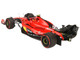 Ferrari SF 23 #55 Carlos Sainz Formula One F1 Bahrain GP 2023 with DISPLAY CASE Limited Edition to 80 pieces Worldwide 1/18 Diecast Model Car BBR BBR231855DIE