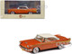 1958 Packard 58L 2 Door Hardtop Orange Red with White Top Limited Edition to 250 pieces Worldwide 1/43 Model Car Esval Models EMUS43009A