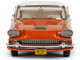 1958 Packard 58L 2 Door Hardtop Orange Red with White Top Limited Edition to 250 pieces Worldwide 1/43 Model Car Esval Models EMUS43009A
