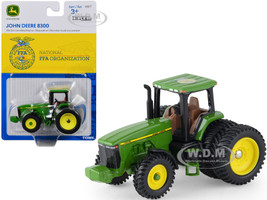 John Deere 8300 Dual Wheel Tractor Green National FFA Organization Series 1/64 Diecast Model ERTL TOMY 45877