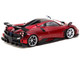 Pagani Imola Rosso Dubai Red Metallic with Black Top Global64 Series 1/64 Diecast Model Tarmac Works T64G-TL046-RE
