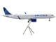 Airbus A321neo Commercial Aircraft United Airlines N44501 White with Blue Tail Gemini 200 Series 1/200 Diecast Model Airplane GeminiJets G2UAL1281