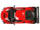2022 Ferrari 296 GT3 Rosso Corsa Red and Black with DISPLAY CASE Limited Edition to 449 pieces Worldwide 1/18 Model Car BBR P18225A