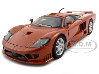 Saleen S7 Copper 1/24 Diecast Model Car Motormax 73279