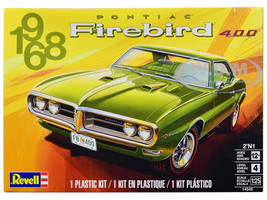 Level 4 Model Kit 1968 Pontiac Firebird 400 2 in 1 Kit 1/25 Scale Model Revell 14545