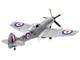 Level 2 Model Kit Supermarine Spitfire FR Mk.XIV Fighter Aircraft with 2 Scheme Options 1/48 Plastic Model Kit Airfix A05135