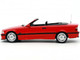 1995 BMW E36 M3 Convertible Bright Red Limited Edition to 2500 pieces Worldwide 1/18 Model Car Otto Mobile OT1048