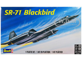 Level 4 Model Kit Lockheed SR 71 Blackbird Reconnaissance Aircraft 1/72 Scale Model Revell 85-5810