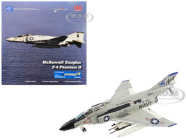 McDonnell Douglas F 4B Phantom II Fighter Bomber Aircraft VF 143 Pukin Dogs USS Constellation 1967 United States Navy Air Power Series 1/72 Diecast Model Hobby Master HA19051