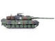 Leopard 2A6 Main Battle Tank Green Camouflage Ukrainian Army Armor Premium Series 1/72 Diecast Model Panzerkampf 12173PD