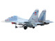 Sukhoi Su 30M2 Flanker C Fighter Aircraft #30 Russian Air Force Wing Series 1/72 Diecast Model Panzerkampf 14645PF30