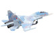 Sukhoi Su 30M2 Flanker C Fighter Aircraft #80 Russian Air Force Wing Series 1/72 Diecast Model Panzerkampf 14645PF80
