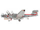 Northrop Grumman EA 6B Prowler Attack Aircraft VAQ 132 Scorpions USS John F Kennedy 2005 United States Navy 1/72 Diecast Model JC Wings JCW-72-EA6B-006