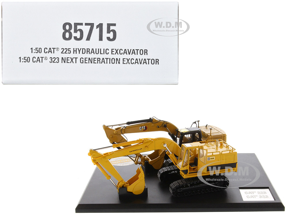 CAT Caterpillar 225 Hydraulic Escavator and CAT Caterpillar 323