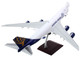 Boeing 747 8F Commercial Aircraft Atlas Air Kuene Nagel N862GT White with Blue Tail Gemini 200 Interactive Series 1/200 Diecast Model Airplane GeminiJets G2GTI1240