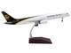Boeing 757 200 Commercial Aircraft UPS Worldwide Services N465UP White with Brown Tail Gemini 200 Series 1/200 Diecast Model Airplane GeminiJets G2UPS1277