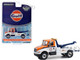 International Durastar 4400 Tow Truck Orange and White Gulf Oil That Good Gulf Gasoline Hobby Exclusive Series 1/64 Diecast Model Car Greenlight 30471