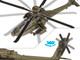 Boeing Apache AH 64D Longbow Attack Helicopter 99 5135 of C Company 1 227 ATKHB 1st Cavalry Division 11th Aviation Regiment Attack Karbala Operation Iraq Freedom 2003 United States Army 1/72 Diecast Model Forces of Valor FOV-821008A